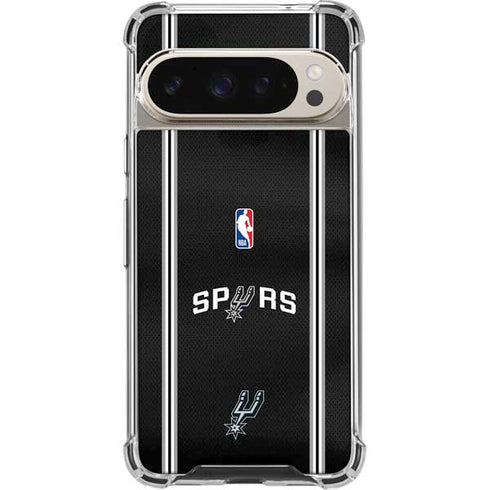 NBA San Antonio Spurs Jersey Google Pixel 9 Pro XL Clear Case